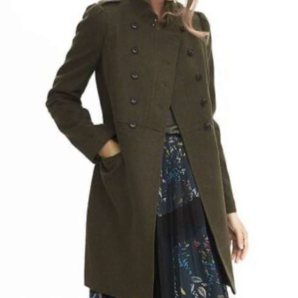 Bana Republic Melton Wool Coat